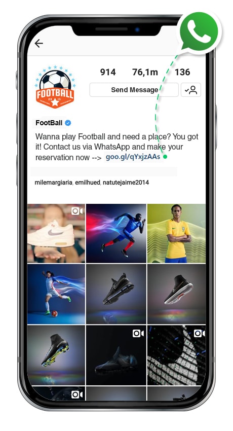 Postcron Whatsapp Example