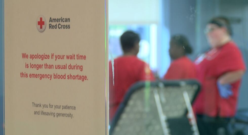 The American Red Cross is facing an emergency blood shortage.