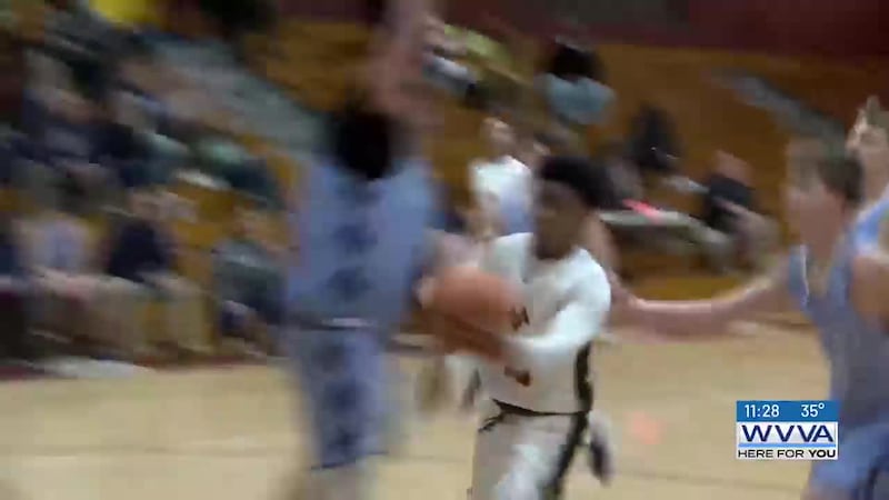 Mount View bursts by Meadow Bridge on the hardwood Thursday