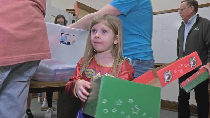 Bluefield church fills over 300 boxes for Operation Christmas Child