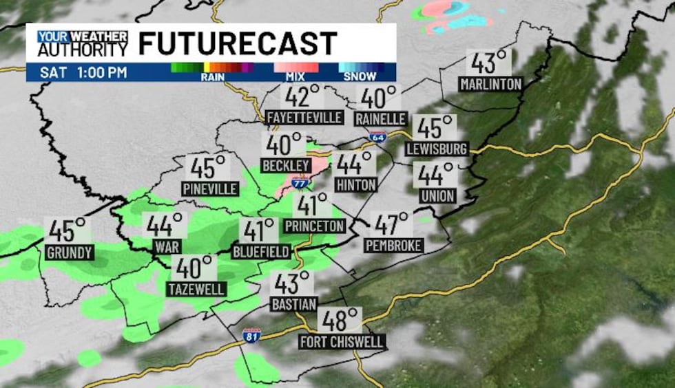 RAIN ON SAT, MAINLY DURING AM
