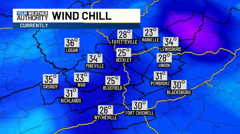 We're going to feel like we're in the 20s this morning.
