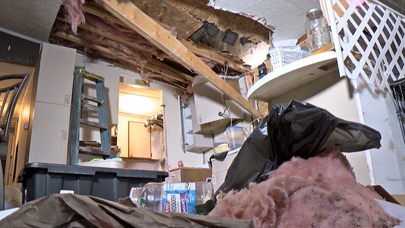 Princeton home badly damaged