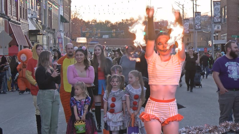 Mercer Monster Mash bring thousands of trick-or-treaters to Mercer Street