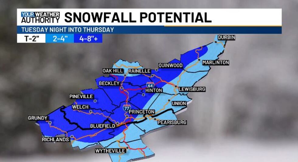 SNOWFALL POTENTIAL