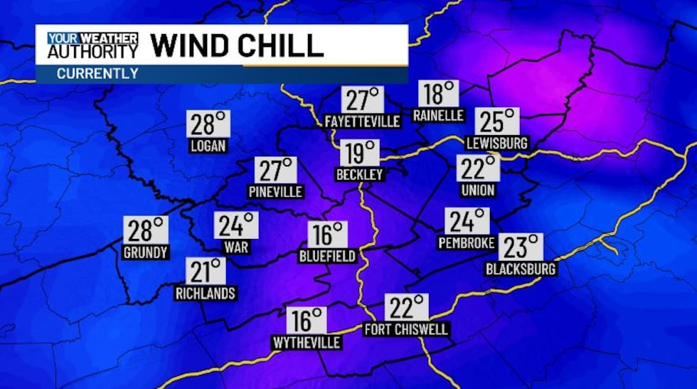 This morning will be feeling a few degrees cooler thanks to a light wind.