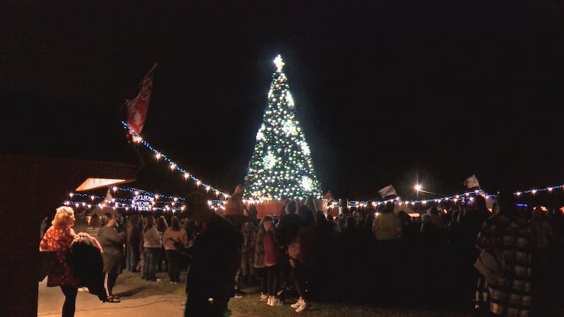 Annual tree lighting kicks off festivities in West Virginia’s Christmas City