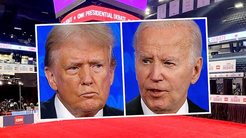 A first in American history: Trump, Biden battle in Atlanta debate