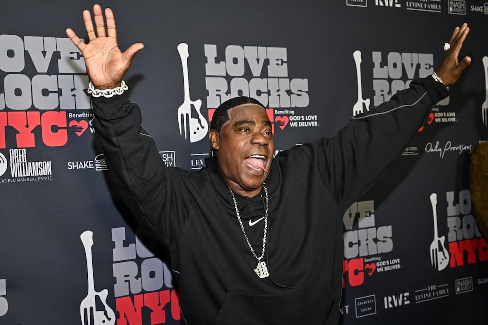 Tracy Morgan arrives at the 9th annual Love Rocks NYC concert benefiting God's Love We Deliver...
