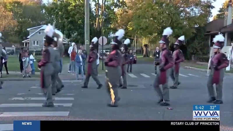 Bluefield had their homecoming parade ahead of Friday night's football game.