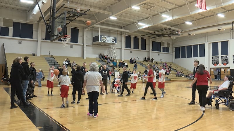 A historic basketball game took place in Clear Fork on Saturday, celebrating kids...