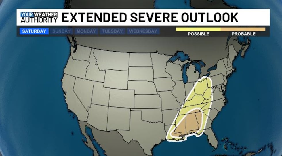 SEVERE WEATHER OUTLOOK