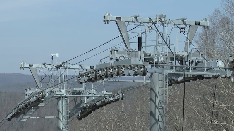 As of now, the Pipestem Resort State Park tram remains under construction.