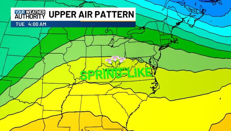 MILD AGAIN INTO EARLY NEXT WEEK