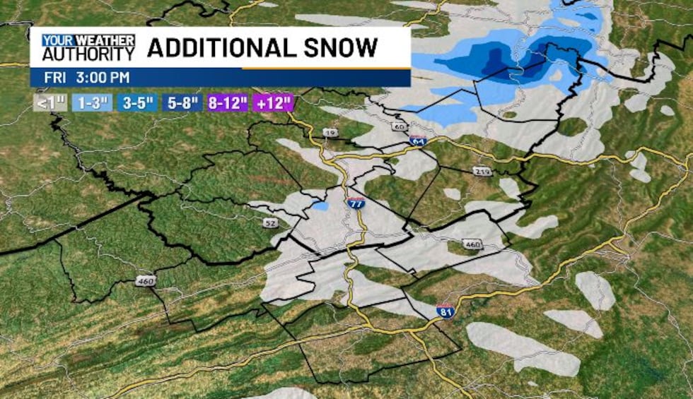 SNOW THROUGH EARLY FRIDAY