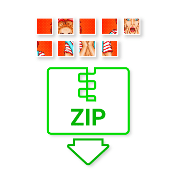 Step 3 - Click on “Split” and Download your sliced image